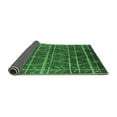 thumbnail image 2 of Ahgly Company Indoor Rectangle Oriental Emerald Green Industrial Area Rugs, 2' x 3', 2 of 4