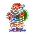 thumbnail image 2 of Byndra Christmas Neon Santa Light Hanging Sign Light LED Indoor Decoration, 2 of 6
