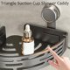 thumbnail image 4 of Triangle Suction Cup Shower Caddy Corner Shower Caddy Bathroom Shower Organizer No Drilling Shower Shelves With Hooks Removable Rustproof Bathroom Org, 4 of 7