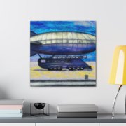 Lofty Art Deco Blimp - Canvas