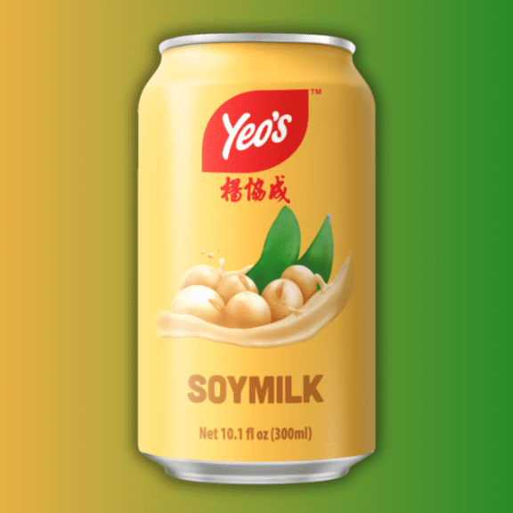 Yeo’s Soymilk, 10.1 fl oz Pack of 10 Cans