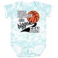 thumbnail image 3 of Inktastic Little Brother and Biggest Fan Basketball Player Boys Baby Bodysuit, 3 of 5