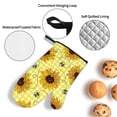 thumbnail image 4 of ZICANCN Oven Mitts and Pot Holders Sets, Abstract Sunflower Floral Checked Baking Sets Kitchen Heat Resistant 4 Pieces, 4 of 8