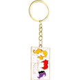 thumbnail image 1 of 3D Book Keychain Movie Element Witch Sanderson | Hocus Pocus Witches Sanderson Sister Enamel Alloy Key Chains Keychain KeyringK528, 1 of 5