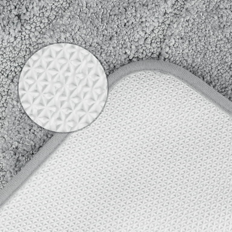 Unique Bargains Non Slip Bath Mat Geometry Bathroom Rug