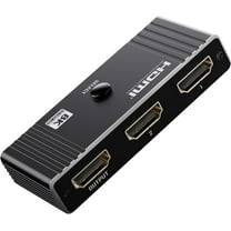 KSRplayer HDMI Switch 8K 60Hz, HDMI 2.1 Switcher, 4K@120Hz Aluminum Splitter