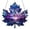 Z4#A, variant on Stained Glass Maple Leaf Suncatcher, 5.91 inch Translucent Acrylic Fall Window Decor, Hanging Autumn Pendant with Metal Chain, Vintage Seasonal Wall Accent, Harvest Home Ornament, Thanksgiving Decor