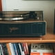 thumbnail image 4 of Syitren Paron Tocadiscos Tocadiscos Vintage para Discos de Vinilo con Altavoces Integrados Bluetooth Fonógrafo Retro Madera Nogal, 4 of 5