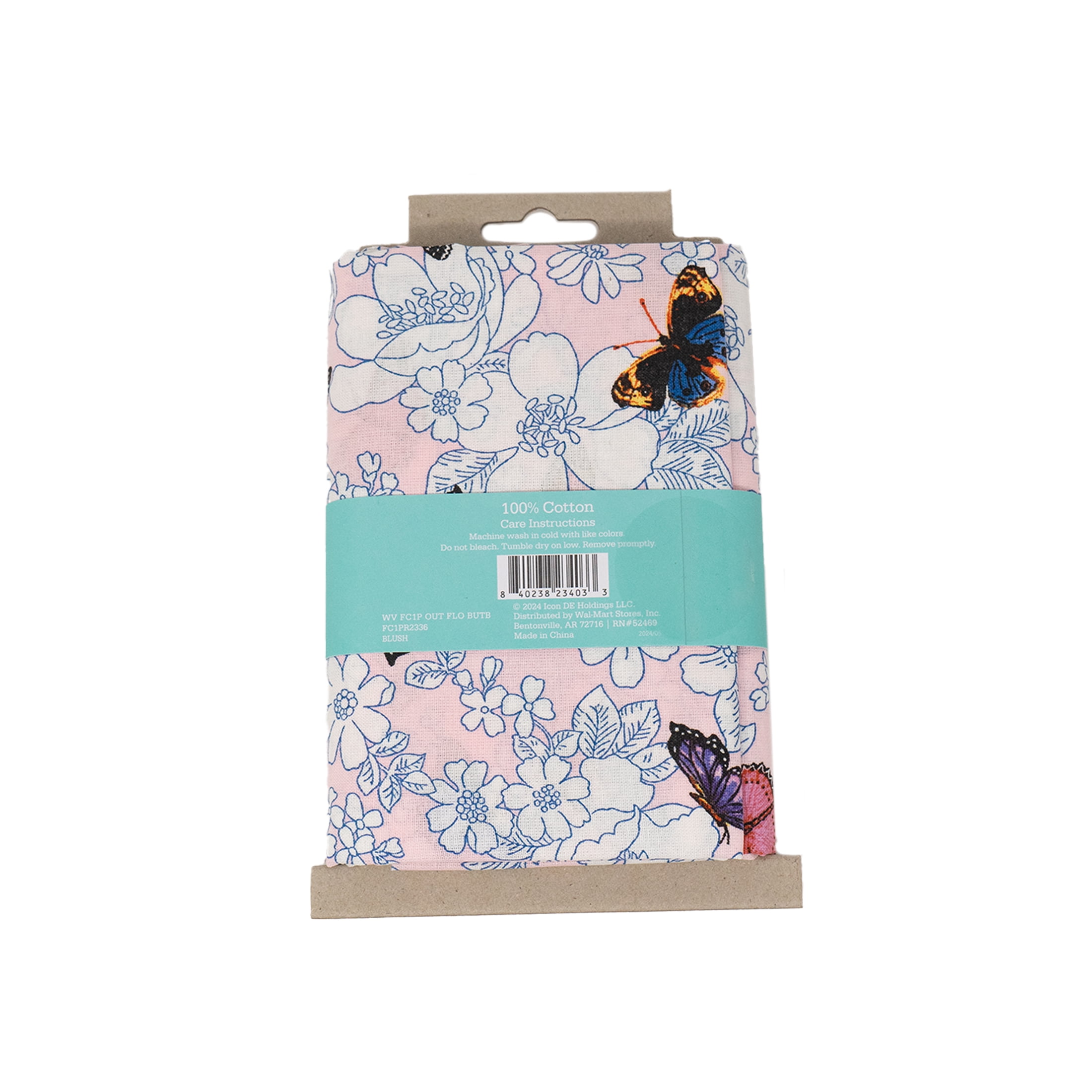 Waverly Inspirations 1 Yard Cut 100% Cotton Prints Fabric Butterflies 44" Wide for Quilting & Sewing
