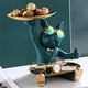 thumbnail image 3 of Escultura de Francés, estatua de perro, almacenamiento de tículos diversos, figurita de Animal, organizador de escritorio pa decoración Sunnimix llavero de estatua de resina, 3 of 7