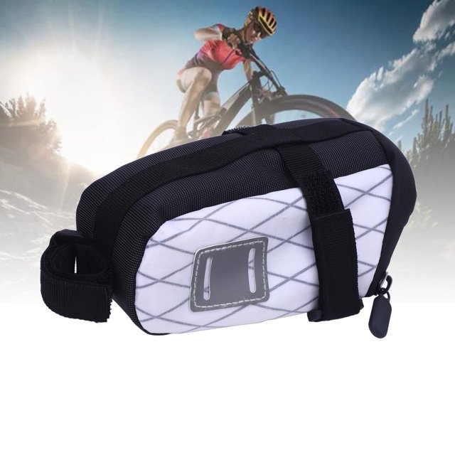 Bike Bag,1.3L Capacity Rain Proof Saddle Bag for Road Mountain Bike