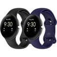 thumbnail image 1 of KOMI Bands Compatible for Google Pixel Watch & Pixel Watch 2 Replacement for Pixel Watch 2 Accessory Band Colorful Adjustable Bracelet Strap for for Google Pixel Watch Wristbands W/Metal Buckle, 1 of 5