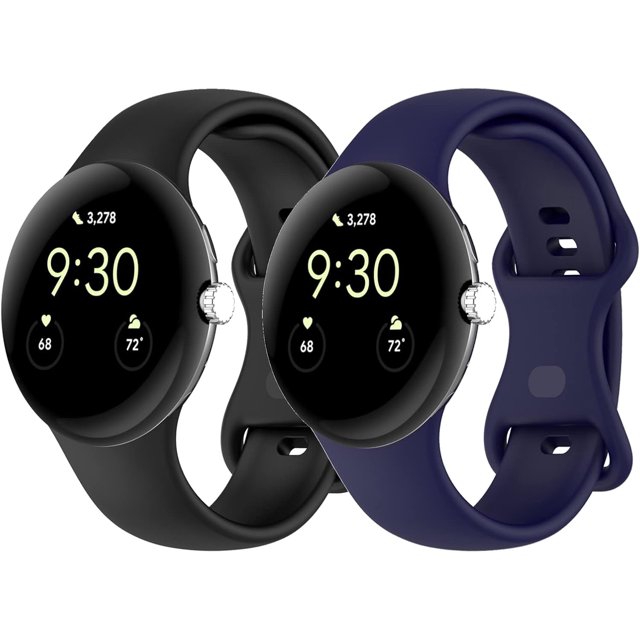 KOMI Bands Compatible for Google Pixel Watch & Pixel Watch 2 Replacement for Pixel Watch 2 Accessory Band Colorful Adjustable Bracelet Strap for for Google Pixel Watch Wristbands W/Metal Buckle