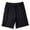 Black, variant on Posijego Sleep Shorts for Men Stretch Elastic Waist Casual Shorts Men's Pajama Shorts with Pockets