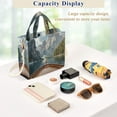 thumbnail image 5 of FORMRS Womens Corduroy Tote Bag Crossbody Shoulder Handbag with Pocket, Wooden Boat, 5 of 7