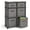 Gray, variant on 6 Cube Storage Organizer - Gray Cube Organizer Shelf, DIY Storage Cubes Organizer Shelves with Fabric Storage Cubes, Sturdy Cubbies Storage Shelves, Cube Storage Shelf for Bedroom, Playroom and More