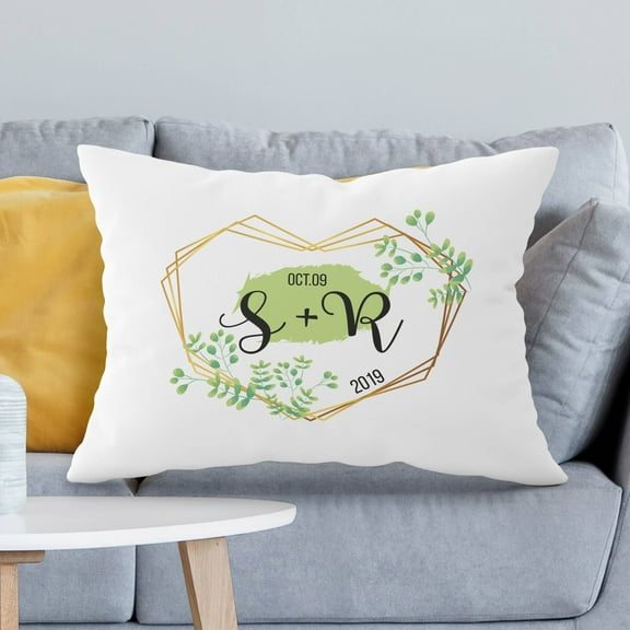 Personalized Wedding Pillow Case