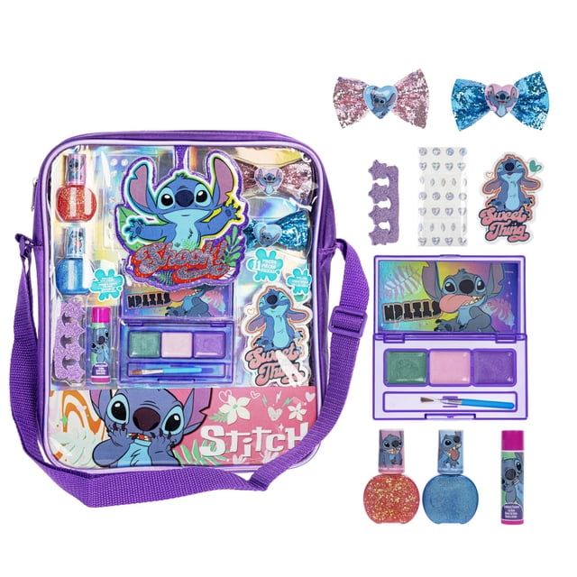 Bandolera rellena de maquillaje Disney Lilo and Stitch para niñas
