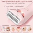 thumbnail image 3 of Dusk Glide Pro 3.0 Electric Razor for Women - 2-in-1 Wet & Dry Shaver, Bikini Trimmer, Silk Glide Pro Shaver, Best Gift for Women, 3 of 5