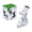 White, variant on Universal Adjustable Phone Mount Clip with 180° Rotation & Metal Stand Mobile Gaming Grip Brackets for P4 P5 Controller