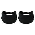 thumbnail image 1 of Esquirla 2 Pcs Bandeau Extérieur Confortable pour Course Entraînement Physique Noir, 1 of 8