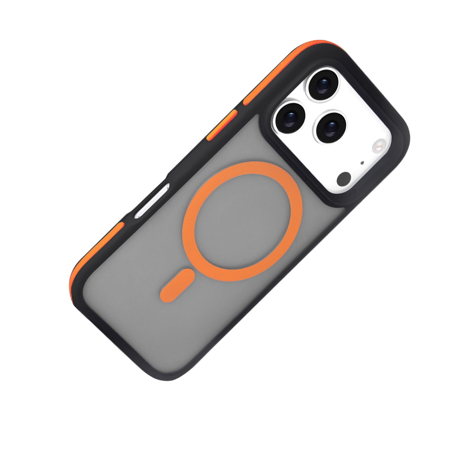 Slim Polarized Bumper Case with Built-In MagSafe for iPhone 17 Pro - Orange
