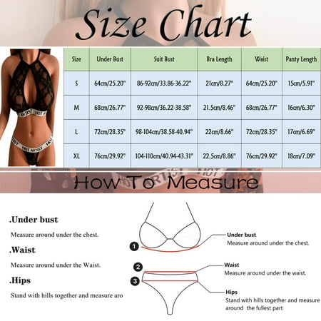 

Youmylove Women Halter Lingerie Set Lace Bra And Panty Sets 2 Piece Babydoll Lace Teddy Bodysuit Chemise Negligee Nightgowns