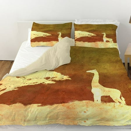 Manual Woodworkers & Weavers Safari Sunrise 4 Duvet Cover
