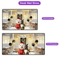 thumbnail image 5 of Happy New Year 2026 West Highland White Terrier Santa Gnome Holiday Party Snow Desk Mat Full Keyboard Mouse Pad Westie Westy Dog Lover Large Mousepad - 13019, 5 of 5