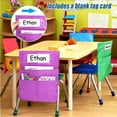 thumbnail image 4 of Back to School Chair Pockets for Classrooms, Seat Back Organizer Classroom Storage, Desk Hanging Storage Organizer Seat Sacks, 4 of 8