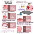 thumbnail image 2 of Arenero con fotocatalizador KE WOOW Arenero Cerrado Grande para Gato Color Rosa, 2 of 8