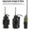 thumbnail image 3 of VIPERADE Radio Holster, MOLLE Radio Pouch for Vest, Universal Walkie Talkie Holster Radio Holder for Duty Belt, Police Radio Holder Tactical Radio Pouch for Baofeng, Motorola, 3 of 9