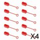 thumbnail image 1 of Cubierta de Protección para Enchufe XT60 - Rojo Intenso , 4 piezas, 1 of 8