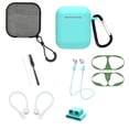 thumbnail image 1 of Funda y kit de accesorios 9 en 1 Gadget Collection Mx Para Airpods 2 o 1 agua FKAA2-01, 1 of 8
