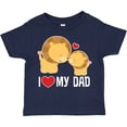 thumbnail image 3 of Inktastic Fathers Day I Love My Dad Boys Lion Boys or Girls Toddler T-Shirt, 3 of 5