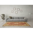 thumbnail image 3 of Ahgly Company Indoor Rectangle Medallion Brown Traditional Area Rugs, 5' x 7', 3 of 4