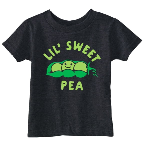 Toddler Funny T Shirts Lil Sweet Pea Cute Peas Tee For Young Kids