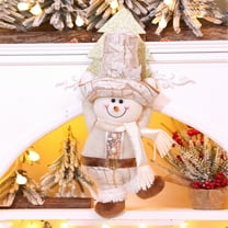 YIKA Christmas Decorations Christmas Decorations Santa Claus Snowman Doll Pendants Christmas Trees Indoor And Outdoor Walls Windows And Doors Christmas Decorations Christmas Gifts Multicolor