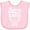 AD-Pink, variant on Inktastic Surfing Future Surfer Boys or Girls Baby Bib