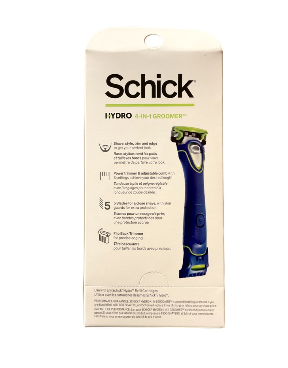 Schick Hydro 5 Groomer 4 In 1 Sensitive Razor - 1 Ea, 2 Pack