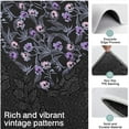 thumbnail image 3 of Skull Flower Halloween Pattern Kitchen Rugs Sets Of 3,Kitchen Runner Rugs Non Skid Washable,Decorative Kitchen Floor Mats for Kitchen,Sink,Laundry,17"x30"+ 17"x47" + 17"x59", 3 of 6