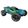 Traxxas 67076-4 Rustler 4x4 VXL Off Road Electric Remote Control RC Car, Green