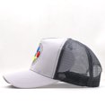 thumbnail image 2 of Gorra de béisbol, gorra de camionero con bordado de mando de juego, 2 of 4