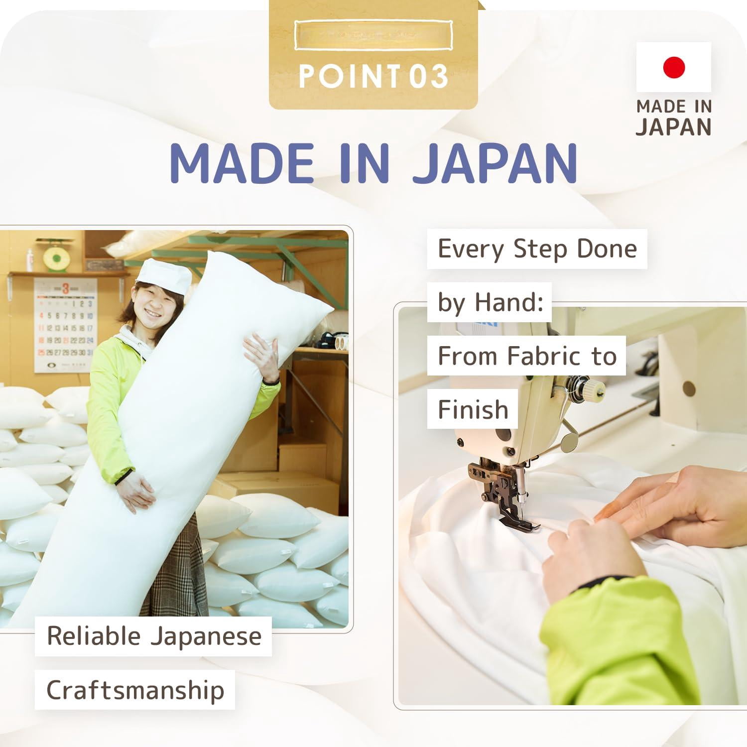 Body Pillow High Class (made In / 60 X 20 Inch (150 50cm)) Dakimakura For Side Sleepers (anime/maternity) - Washable