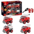 thumbnail image 1 of Juguete de camión de bomberos desmontable para niños, 1 of 2