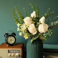 thumbnail image 3 of OUSITAID Silk Rose Flower Artificial Roses with Short Stems for DIY Wedding Bouquets Centerpieces Bridal Shower Party Home Decor, 3 of 12