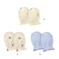 thumbnail image 5 of Gentle Infant Cotton Scratch Prevention Mittens Breathable Designs Hand Protectors for Sensitive Skin 0 to 24 Months, 5 of 9