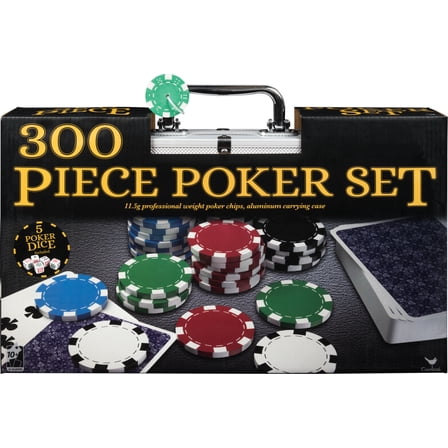 Professional 300-Piece Poker Set in Aluminum Carry Case