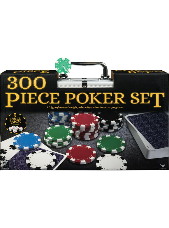 Professional 300-Piece Poker Set in Aluminum Carry Case