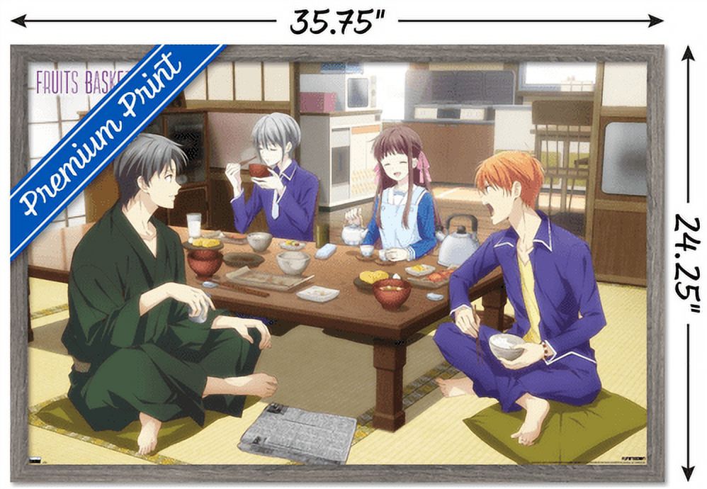 Fruits Basket - Teaser 2 Wall Poster, 22.375" x 34", Framed